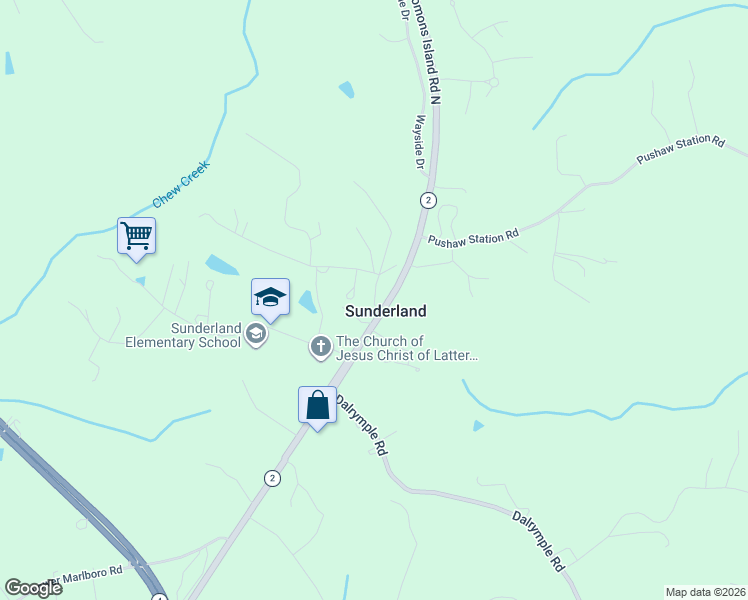 map of restaurants, bars, coffee shops, grocery stores, and more near 6820 Kent Road in Sunderland