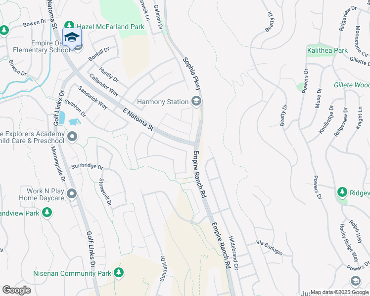 map of restaurants, bars, coffee shops, grocery stores, and more near 2112 Tarbolton Circle in Folsom