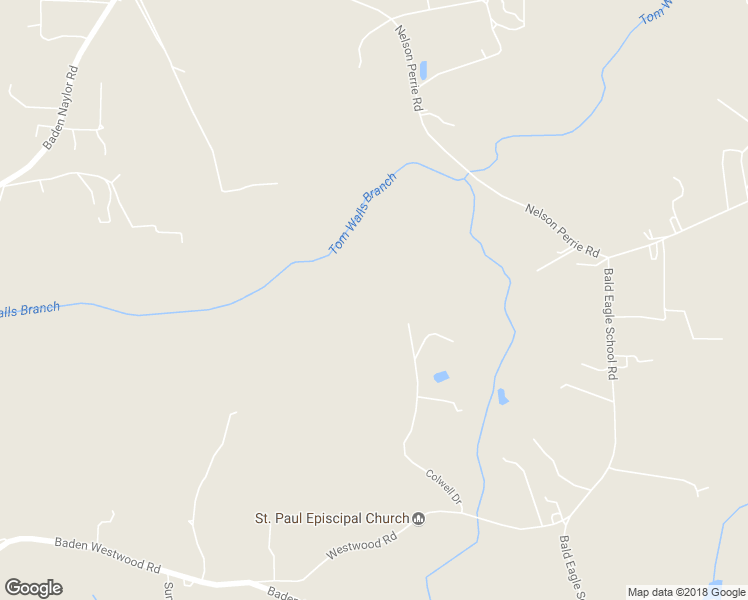 map of restaurants, bars, coffee shops, grocery stores, and more near 15951 Colwell Drive in Brandywine