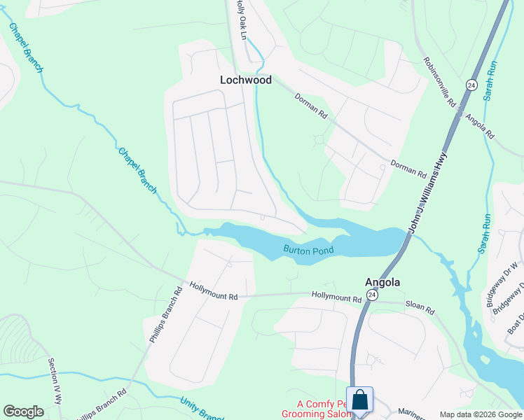 map of restaurants, bars, coffee shops, grocery stores, and more near 18 Lakeshore Drive in Lewes