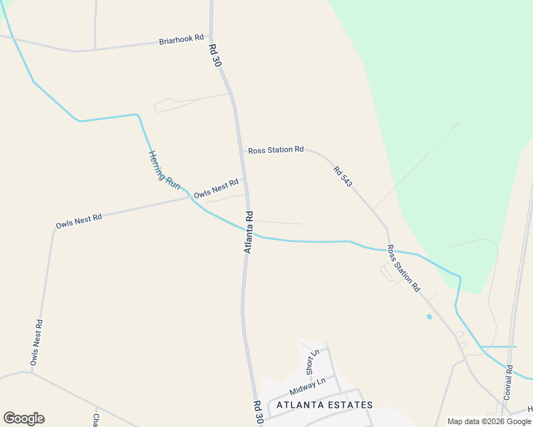 map of restaurants, bars, coffee shops, grocery stores, and more near 22511 Atlanta Road in Seaford