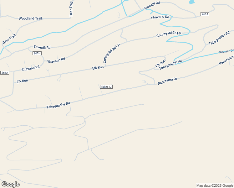 map of restaurants, bars, coffee shops, grocery stores, and more near 13160 County Road 261 in Nathrop