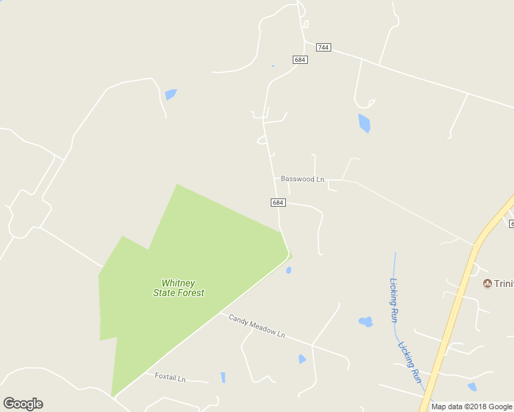 map of restaurants, bars, coffee shops, grocery stores, and more near 8716 Lees Ridge Road in Warrenton