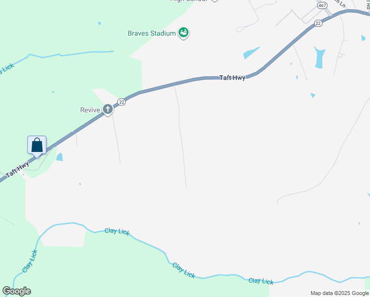 map of restaurants, bars, coffee shops, grocery stores, and more near 48 Ellen Kay Drive in Dry Ridge