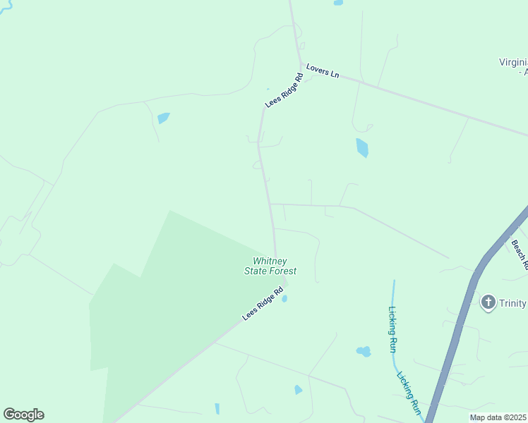 map of restaurants, bars, coffee shops, grocery stores, and more near 8698 Lees Ridge Road in Warrenton