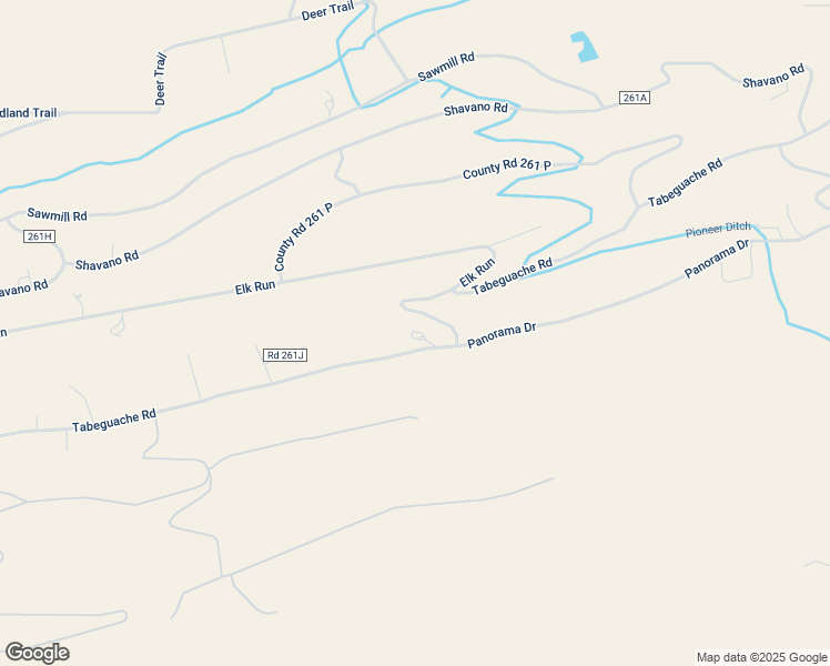 map of restaurants, bars, coffee shops, grocery stores, and more near 12999 County Road 261 in Nathrop