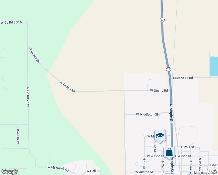 map of restaurants, bars, coffee shops, grocery stores, and more near 146 West Quarry Road in Orleans