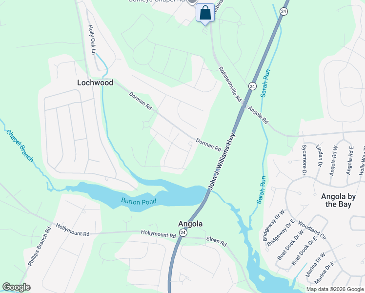 map of restaurants, bars, coffee shops, grocery stores, and more near 21156 Hyacinth Road in Lewes