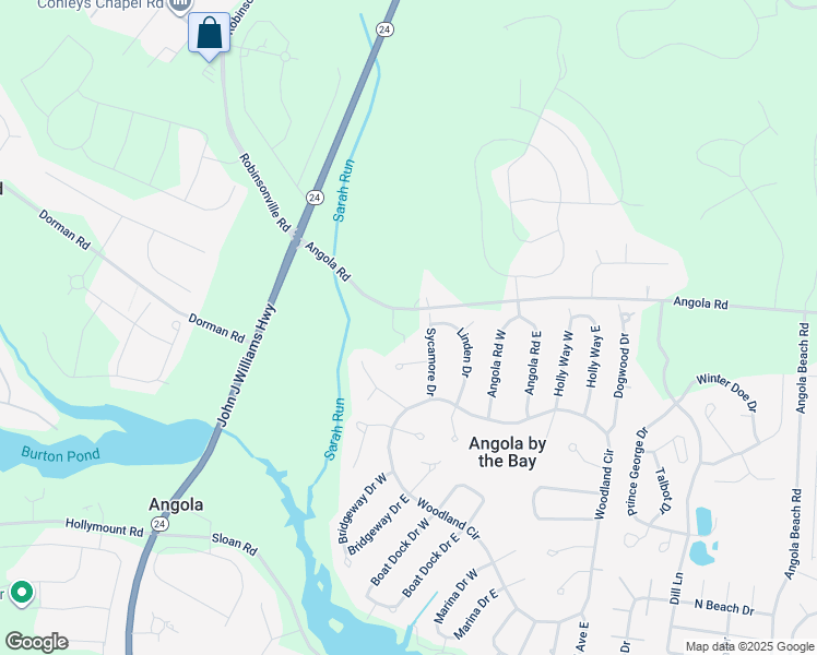 map of restaurants, bars, coffee shops, grocery stores, and more near 22813 Cottage Court in Lewes