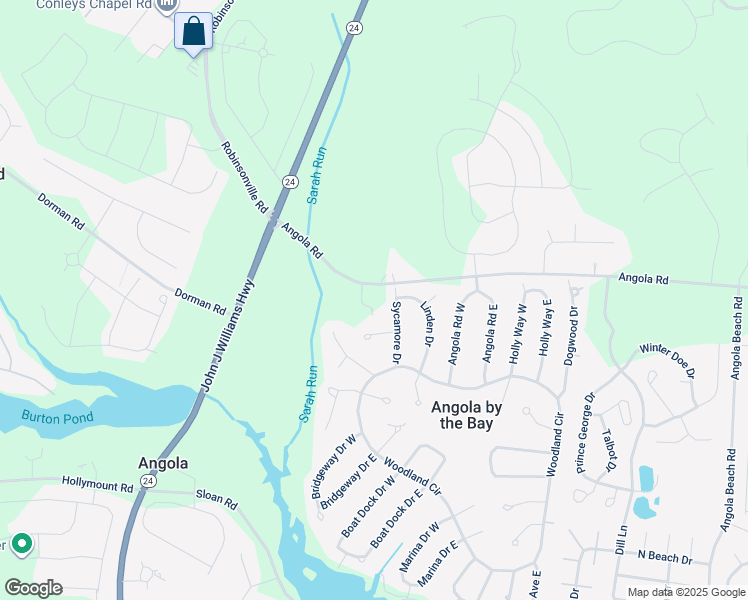 map of restaurants, bars, coffee shops, grocery stores, and more near 22813 Cottage Court in Lewes