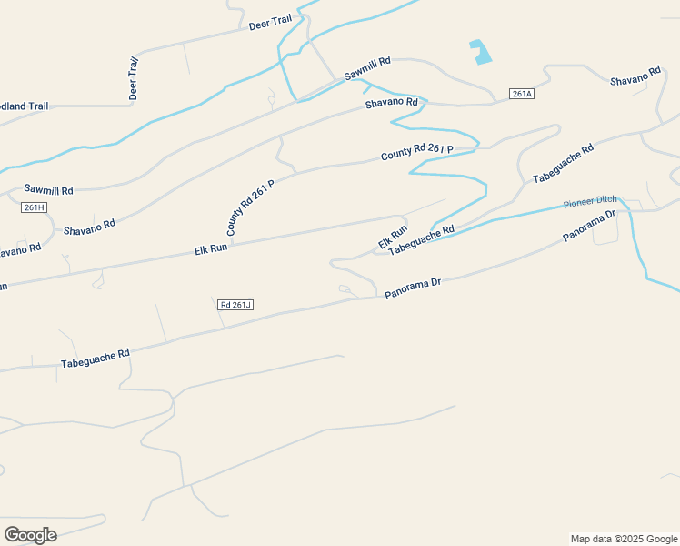 map of restaurants, bars, coffee shops, grocery stores, and more near 12999 County Road 261 in Nathrop