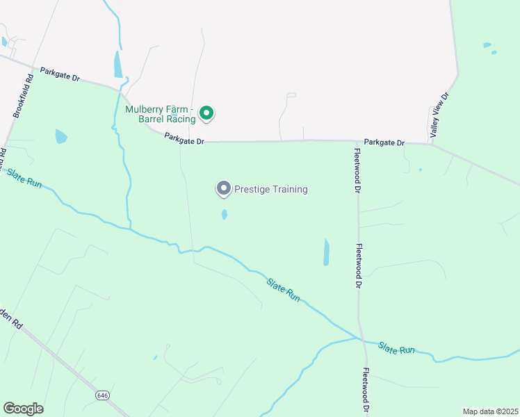 map of restaurants, bars, coffee shops, grocery stores, and more near 11601 Parkgate Drive in Nokesville