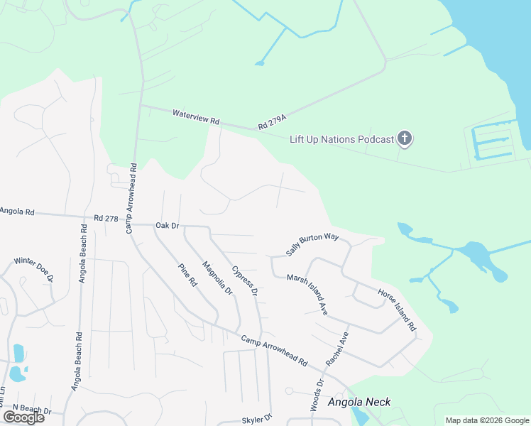 map of restaurants, bars, coffee shops, grocery stores, and more near 1002 Bay Breeze Court in Lewes