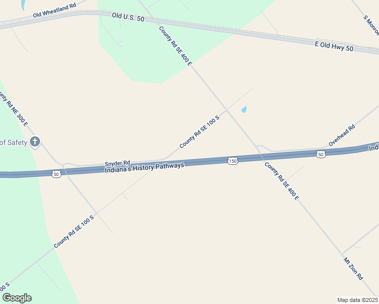 map of restaurants, bars, coffee shops, grocery stores, and more near 4739 Snyder Road in Vincennes