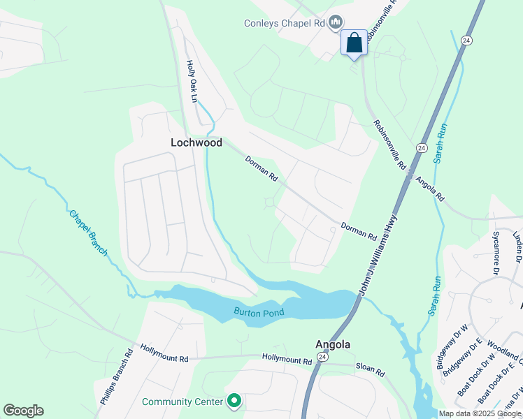 map of restaurants, bars, coffee shops, grocery stores, and more near 30038 Simpler Branch in Lewes