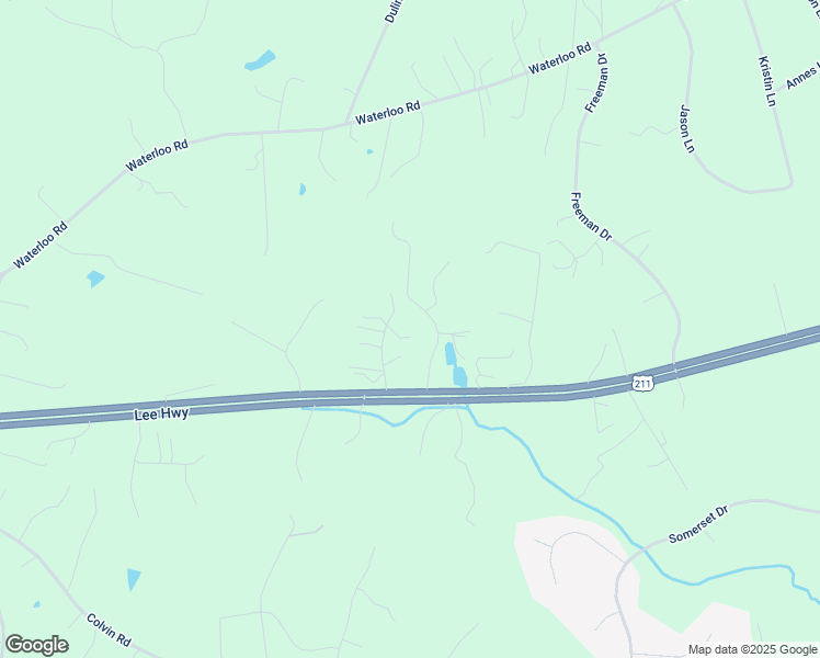 map of restaurants, bars, coffee shops, grocery stores, and more near 2043 Leehigh Drive in Amissville