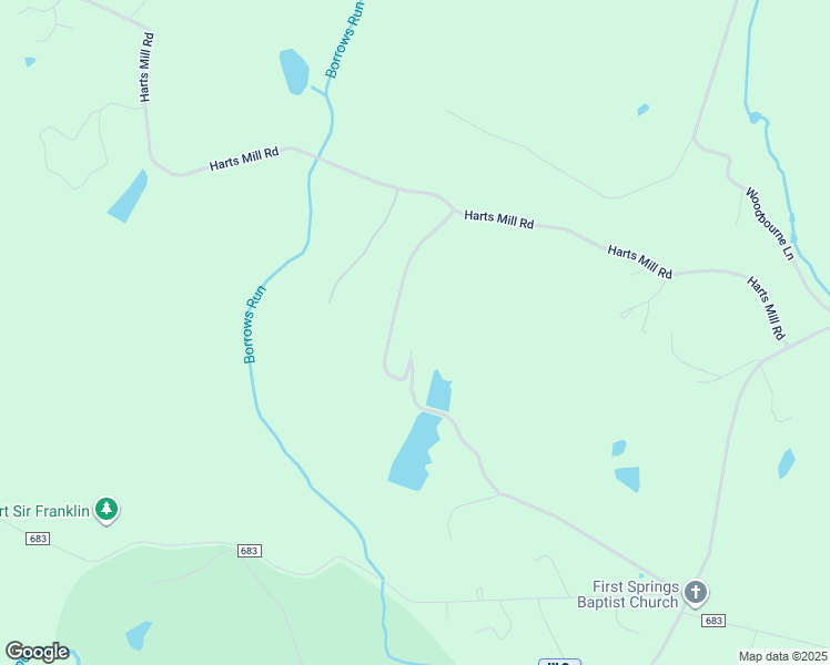 map of restaurants, bars, coffee shops, grocery stores, and more near 8543 Harts Mill Road in Warrenton