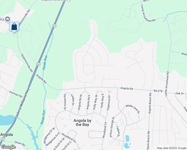 map of restaurants, bars, coffee shops, grocery stores, and more near 24098 Caldwell Circle in Lewes