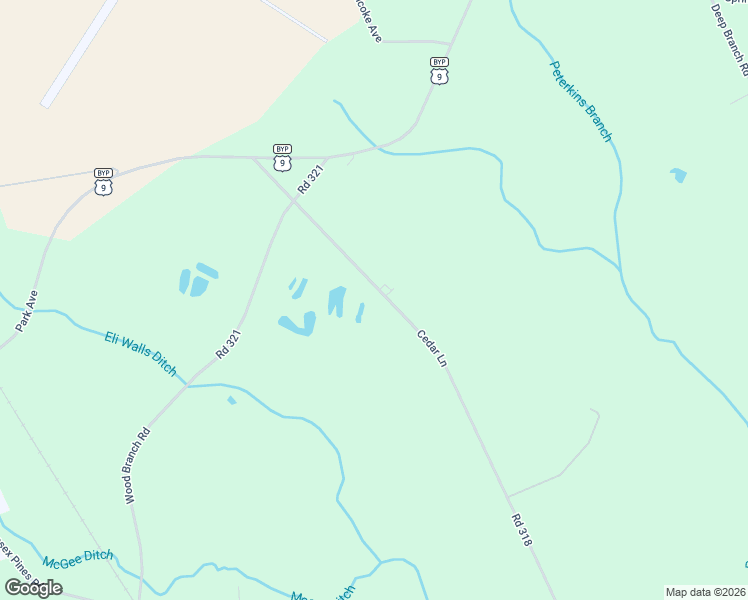 map of restaurants, bars, coffee shops, grocery stores, and more near 22542 Cedar Lane in Georgetown