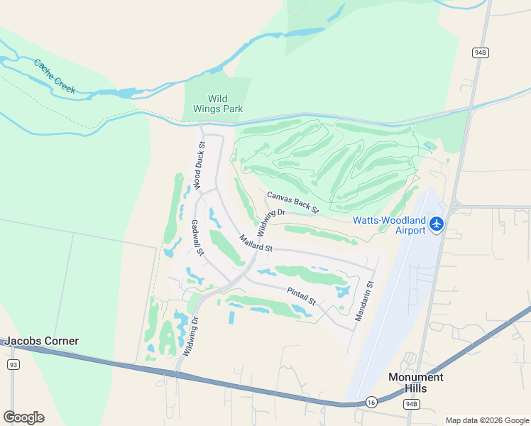 map of restaurants, bars, coffee shops, grocery stores, and more near 33441 Wildwing Drive in Woodland