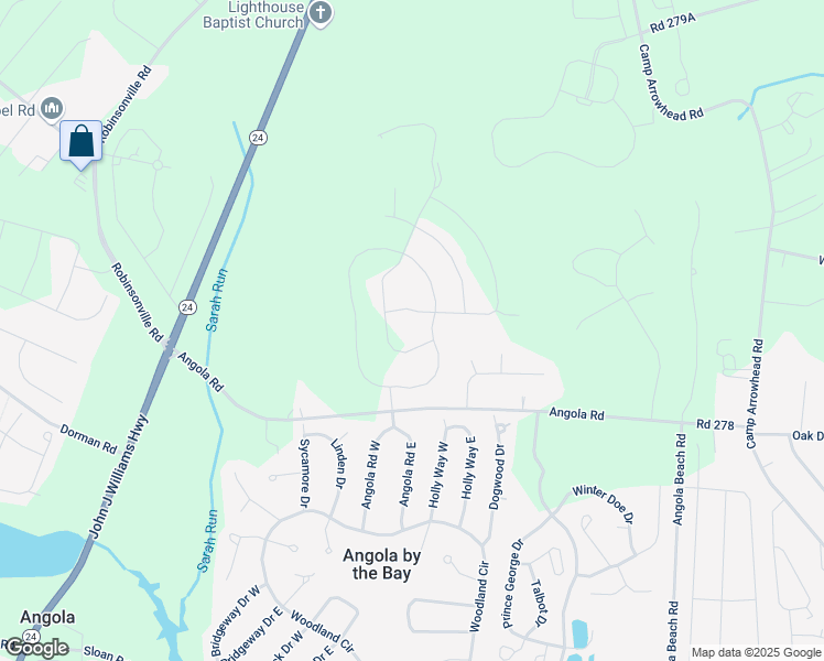 map of restaurants, bars, coffee shops, grocery stores, and more near 24098 Caldwell Circle in Lewes