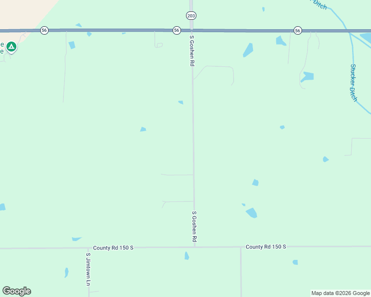 map of restaurants, bars, coffee shops, grocery stores, and more near 911-967 South Goshen Road in Scottsburg