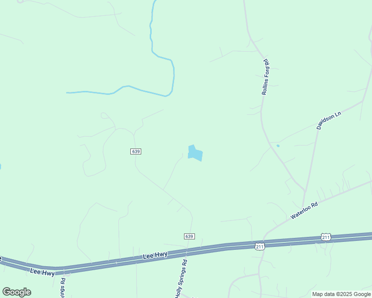 map of restaurants, bars, coffee shops, grocery stores, and more near 27 Jumping Jacks Lane in Amissville