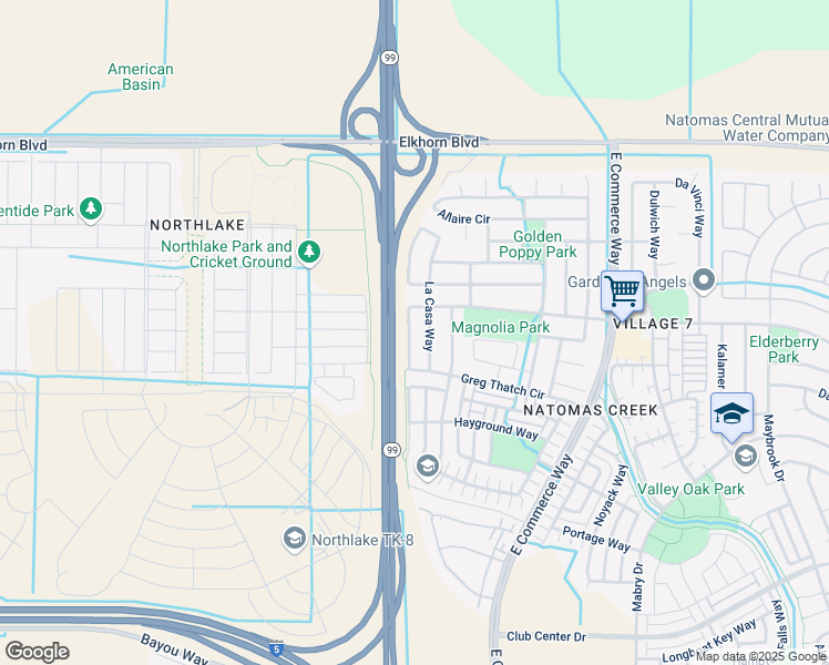 map of restaurants, bars, coffee shops, grocery stores, and more near 440 Greg Thatch Circle in Sacramento
