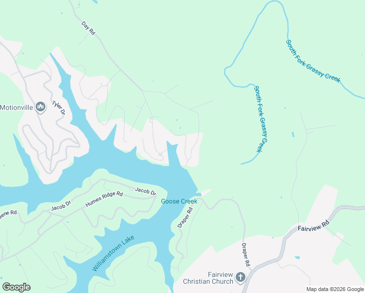 map of restaurants, bars, coffee shops, grocery stores, and more near 1300 Day Road in Dry Ridge