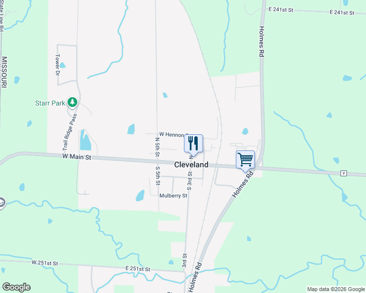 map of restaurants, bars, coffee shops, grocery stores, and more near 306 West Cleveland Avenue in Cleveland