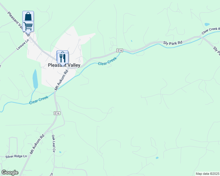 map of restaurants, bars, coffee shops, grocery stores, and more near 4934 Vogelsang Lane in Placerville