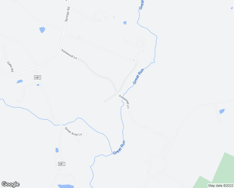 map of restaurants, bars, coffee shops, grocery stores, and more near Ironwood Lane in Fauquier County