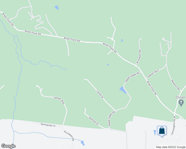 map of restaurants, bars, coffee shops, grocery stores, and more near 1507 Laurel Drive in Accokeek