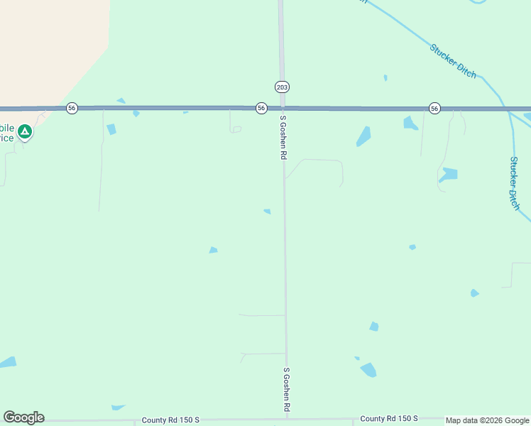 map of restaurants, bars, coffee shops, grocery stores, and more near 911 South Goshen Road in Scottsburg