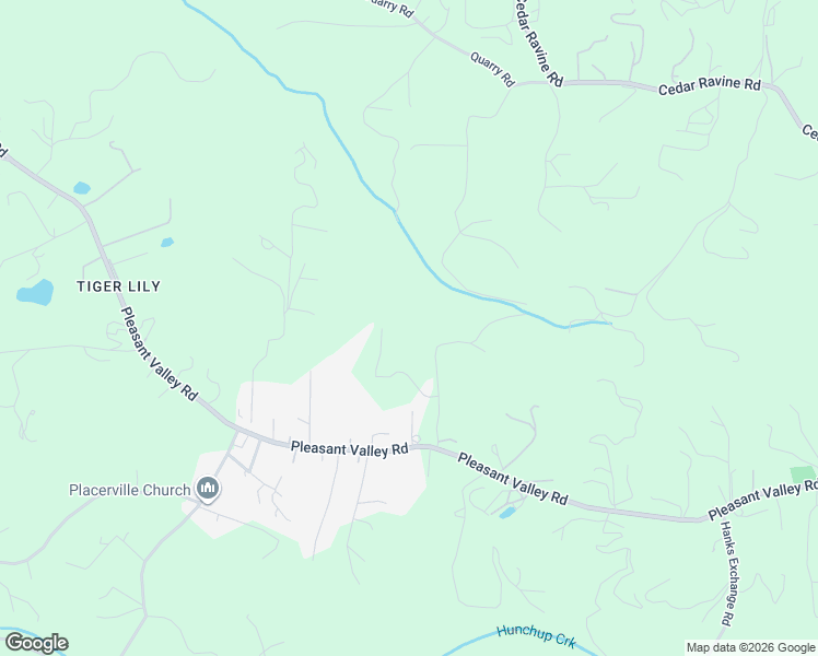 map of restaurants, bars, coffee shops, grocery stores, and more near 5061 Wintergarden Road in Placerville