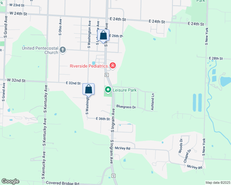 map of restaurants, bars, coffee shops, grocery stores, and more near Canon Dr in Pettis