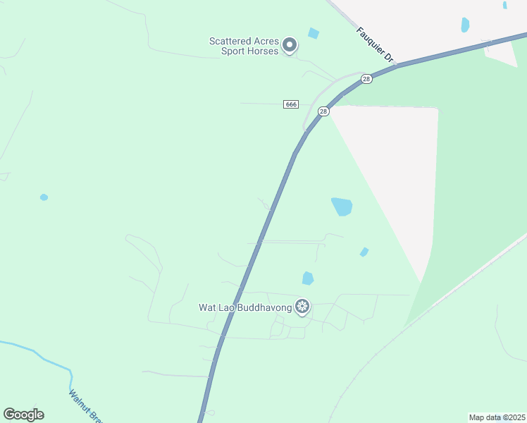 map of restaurants, bars, coffee shops, grocery stores, and more near 2652 Catlett Road in Catlett