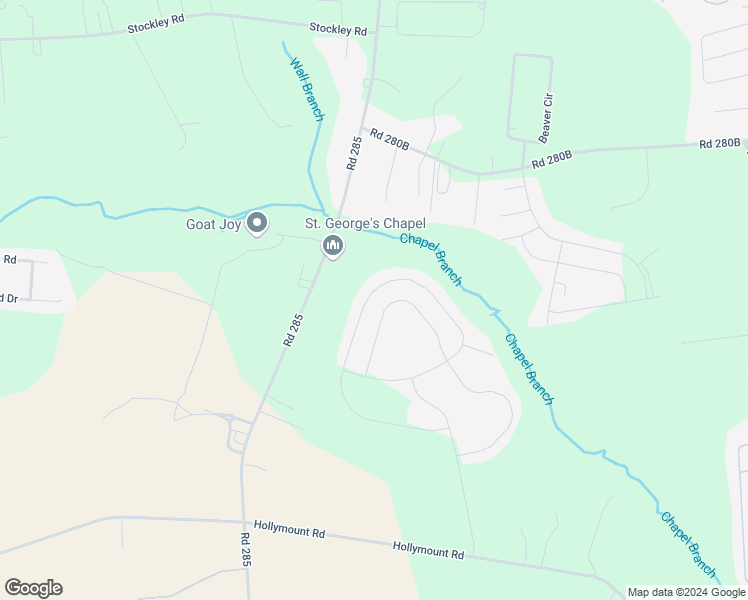 map of restaurants, bars, coffee shops, grocery stores, and more near 31278 Barefoot Circle in Harbeson