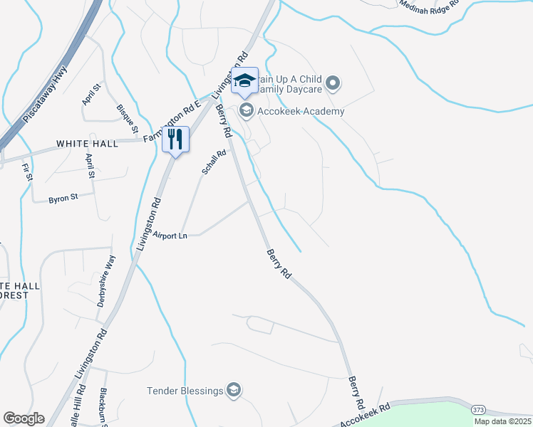 map of restaurants, bars, coffee shops, grocery stores, and more near 7106 Braxton Court in Ruther Glen