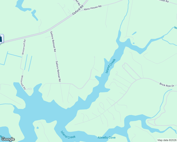 map of restaurants, bars, coffee shops, grocery stores, and more near 4755 Sailors Retreat Road in Oxford