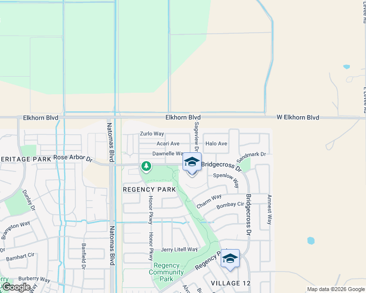 map of restaurants, bars, coffee shops, grocery stores, and more near 1815 Acari Avenue in Sacramento