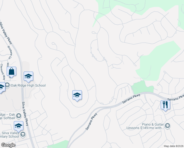 map of restaurants, bars, coffee shops, grocery stores, and more near 4341 Greenview Drive in El Dorado Hills