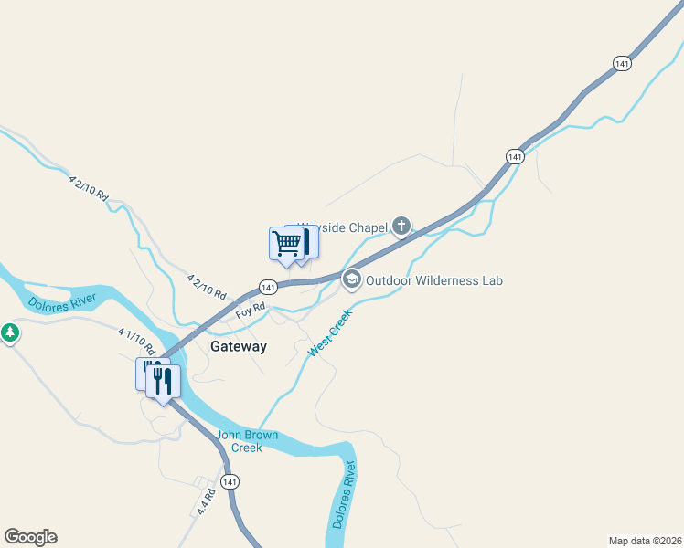 map of restaurants, bars, coffee shops, grocery stores, and more near 301 Foy Road in Gateway