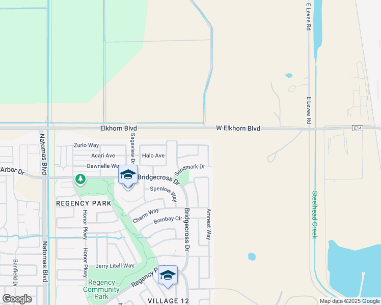 map of restaurants, bars, coffee shops, grocery stores, and more near 1573 Alicia Way in Sacramento