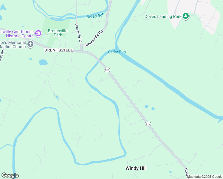 map of restaurants, bars, coffee shops, grocery stores, and more near 12500 Bristow Road in Nokesville