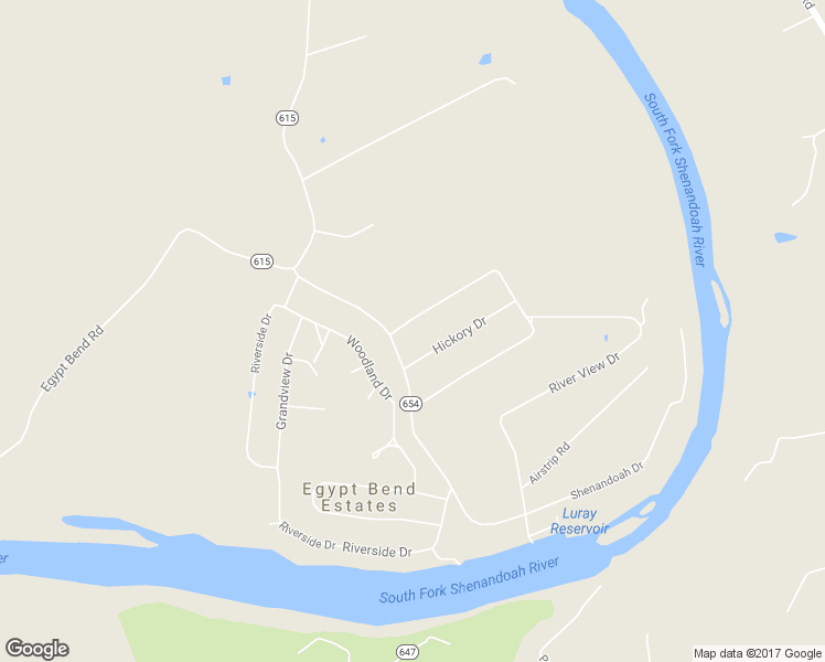 map of restaurants, bars, coffee shops, grocery stores, and more near 775 Riverbend Drive in Luray