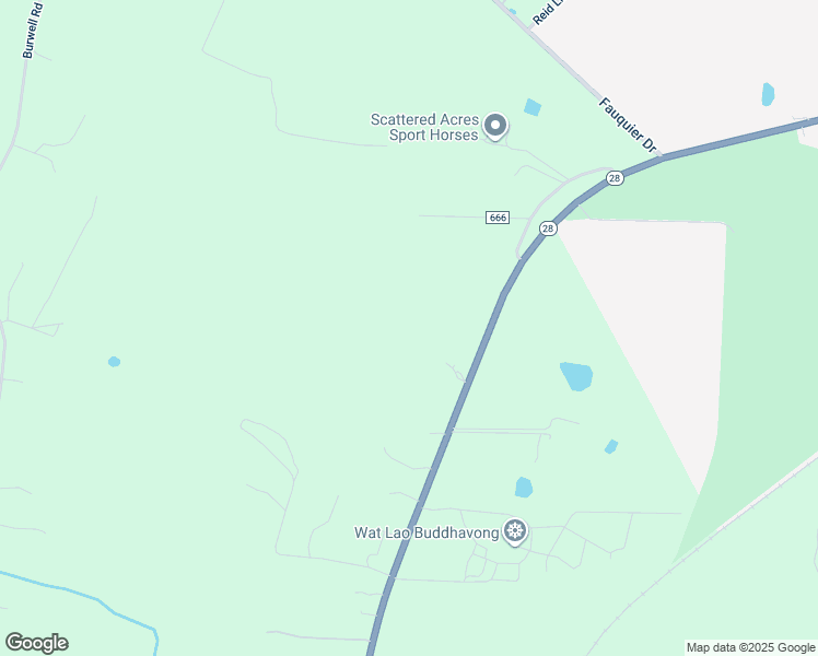 map of restaurants, bars, coffee shops, grocery stores, and more near 2652 Catlett Road in Catlett