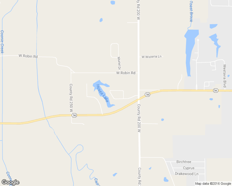 map of restaurants, bars, coffee shops, grocery stores, and more near 2230 West Bobwhite Drive in Scottsburg