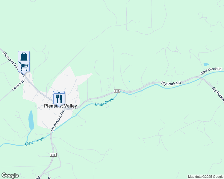 map of restaurants, bars, coffee shops, grocery stores, and more near 4216 Bonita Vista Ct in Placerville
