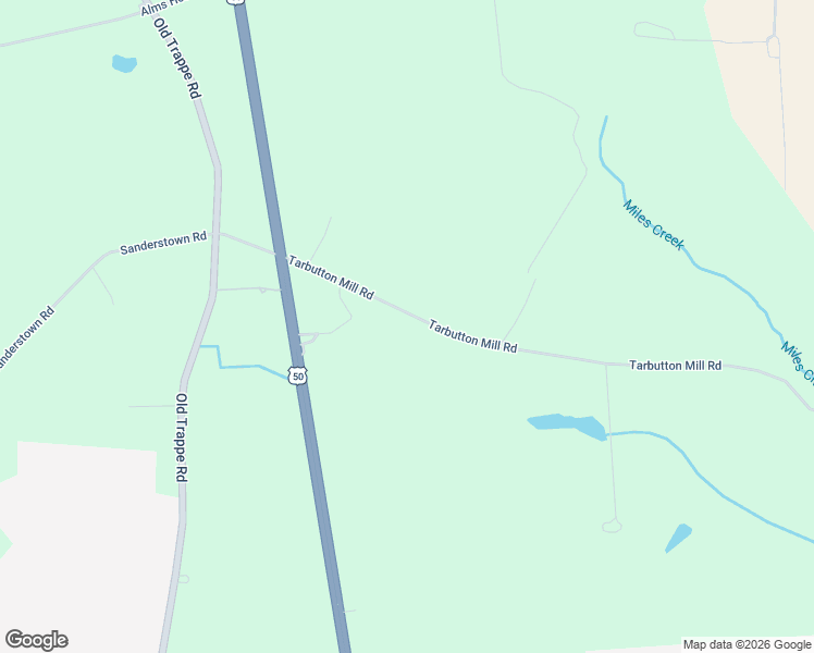 map of restaurants, bars, coffee shops, grocery stores, and more near 29495 Tarbutton Mill Road in Trappe